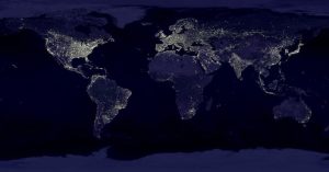 Mapping - Black Textile
