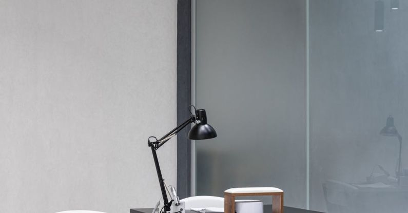 Stations - Black and White Furniture at Manicure Stations