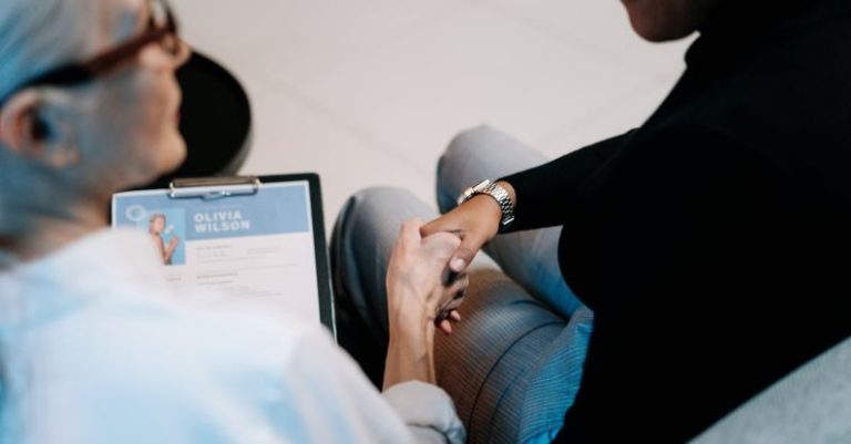 Curriculum - Woman Getting a Job Interview